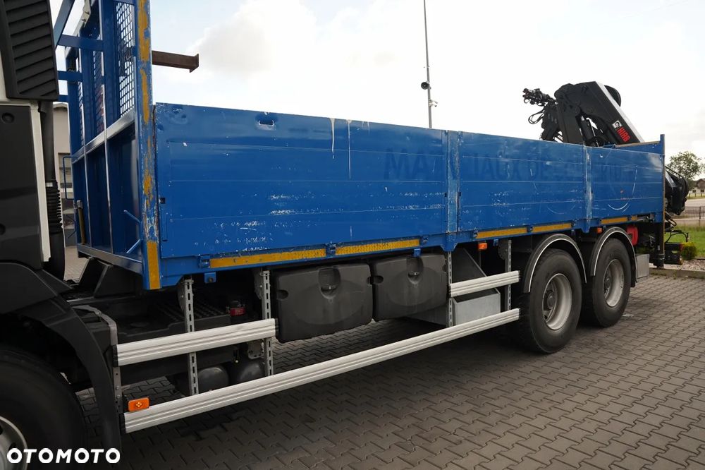 Renault C 380 / 6x4 / SKRZYNIOWY 6,8 m / + HDS HIAB X- HIPRO 192 ES- 4 WYSÓW: 12,4 M / ROTATOR / WIDŁY DO PALET / EURO 6 - 18