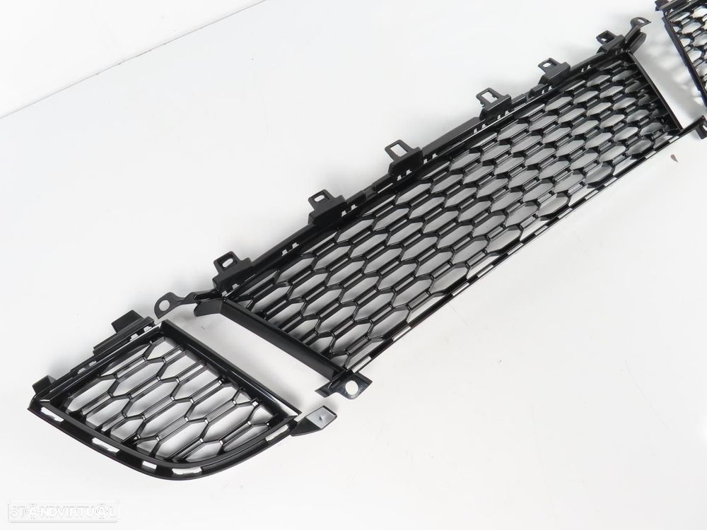 Conjunto grelhas parachoques M Inferior/Central/Frente Novo BMW 3 (G20)/BMW 3 To... - 2