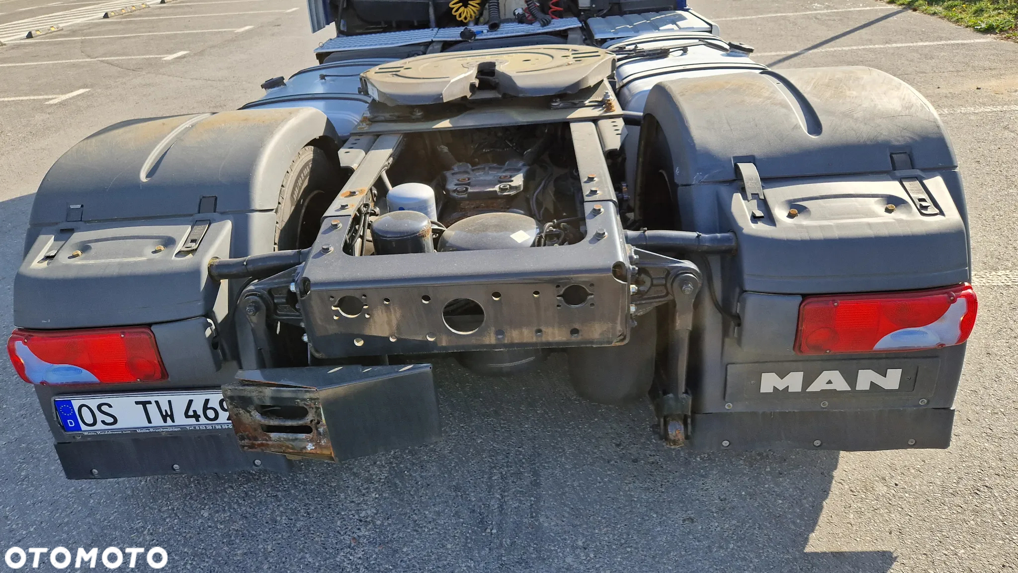 MAN TGX 460 Lift  Lowdeck z Niemiec  dwa zbiorniki - 14