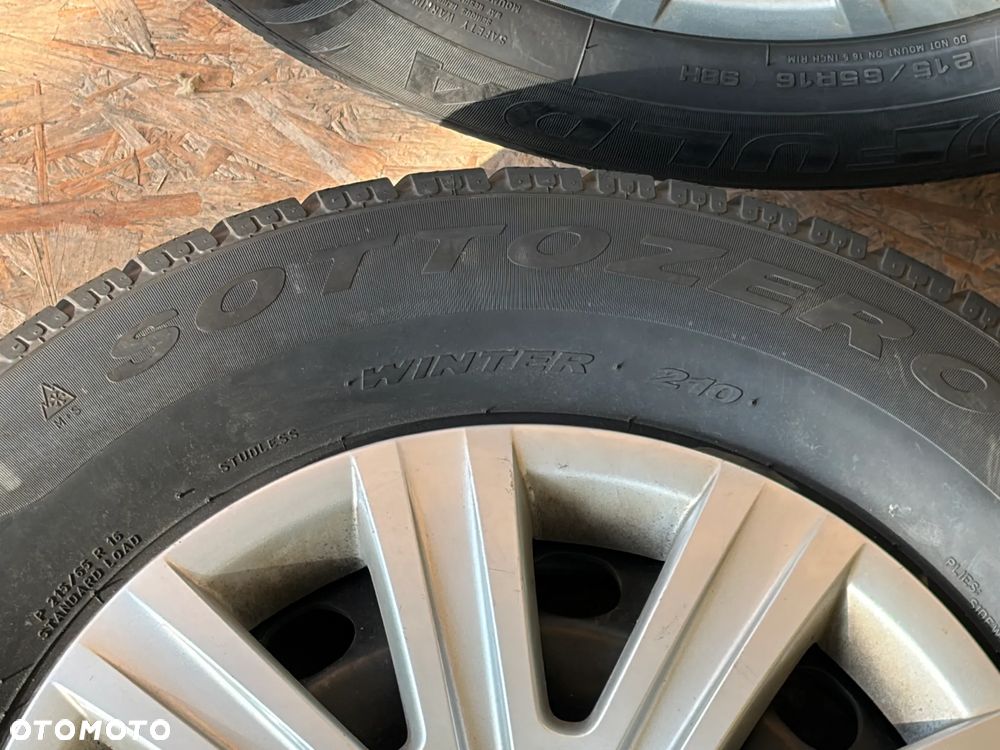 FELGI STALOWE OPONY ZIMOWE SHARAN ALHAMBRA II 5x112 215/65R16 6,5Jx16 ET33 - 16