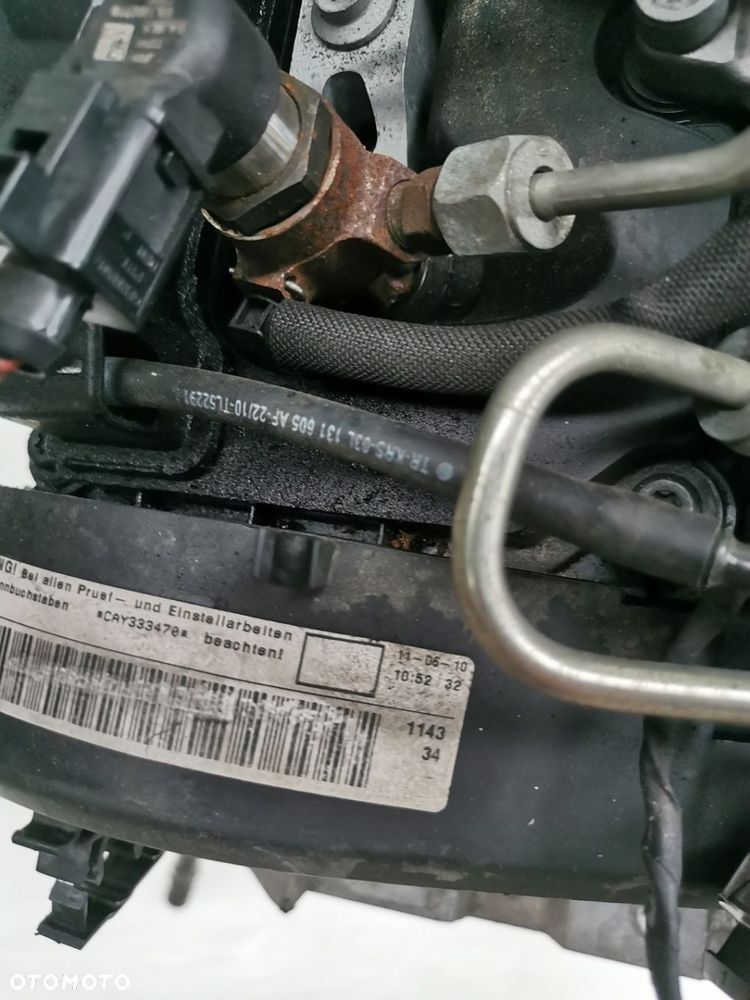 SILNIK KOMPLETNY VW SEAT SKODA AUDI 1.6 TDI CAY - 7