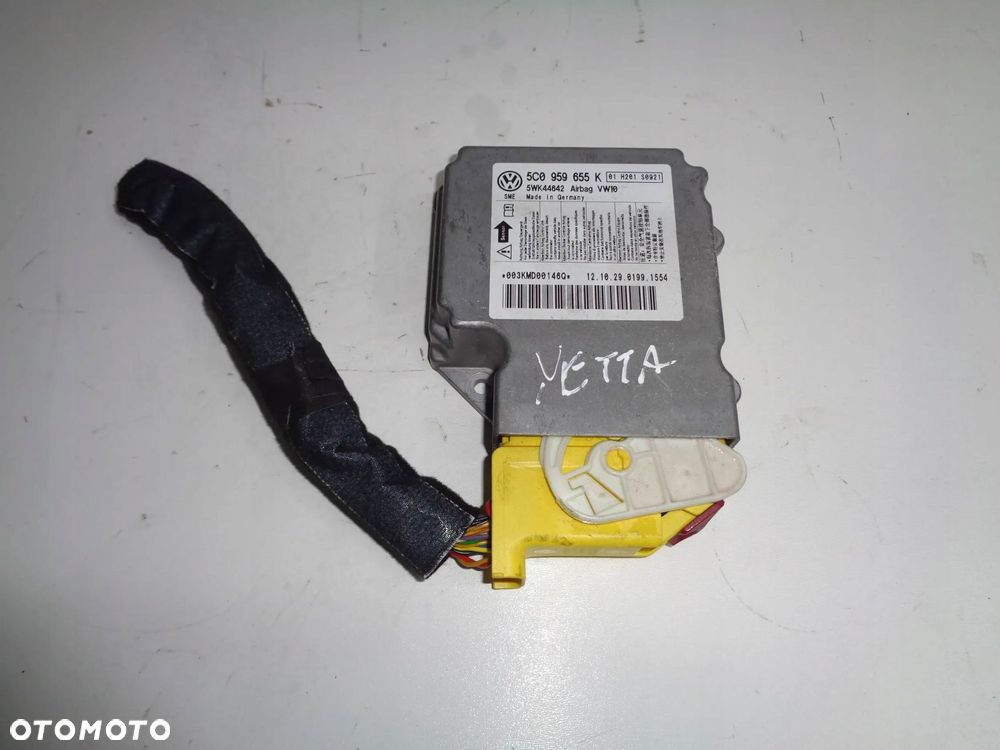 vw jetta vi 10-18 moduł sterownik air bag 5c0959655k - 1
