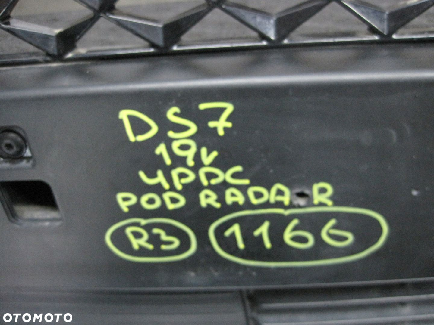 Zderzak przedni CITROEN DS7 4 PDC 19R PRZÓD POD RADAR - 10