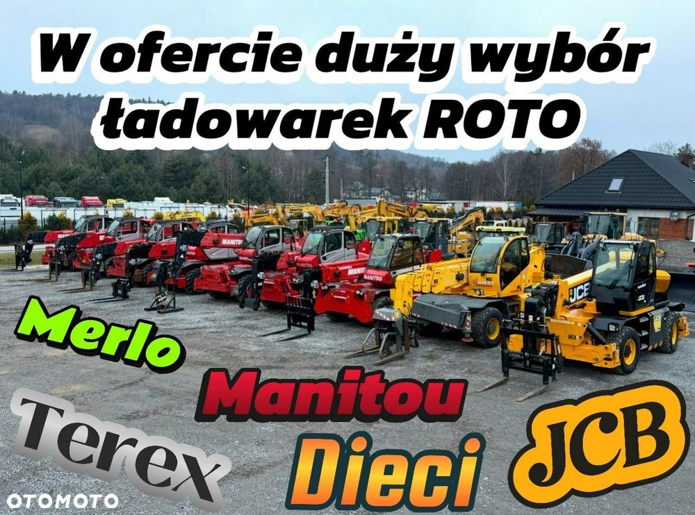 Manitou Merlo Dieci JCB Terex MRT ROTO Ładowarka Teleskopowa Obrotowa - 12