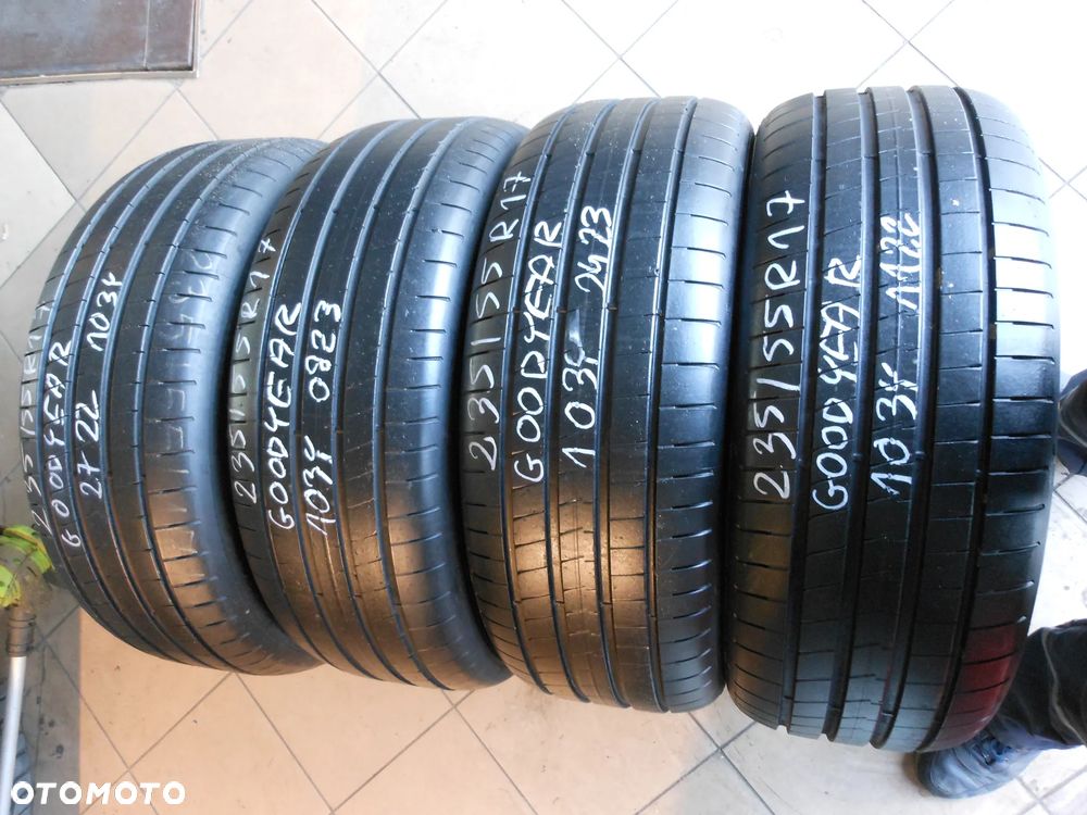 Opony 235/55r17 goodyear eagle f1 asymmetric 6 2x 7mm 2x6mm lato komplet - 1