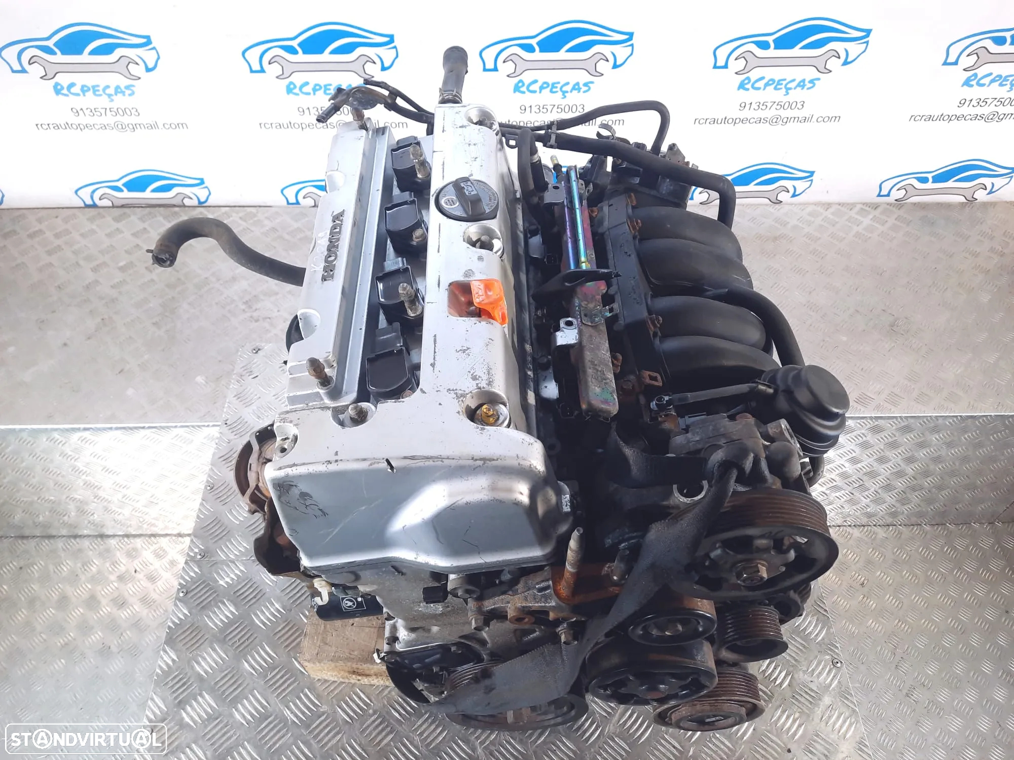 MOTOR COMPLETO 2.0i 16V 150CV K20A9 HONDA FR-V FRV ACCORD CIVIC - 10