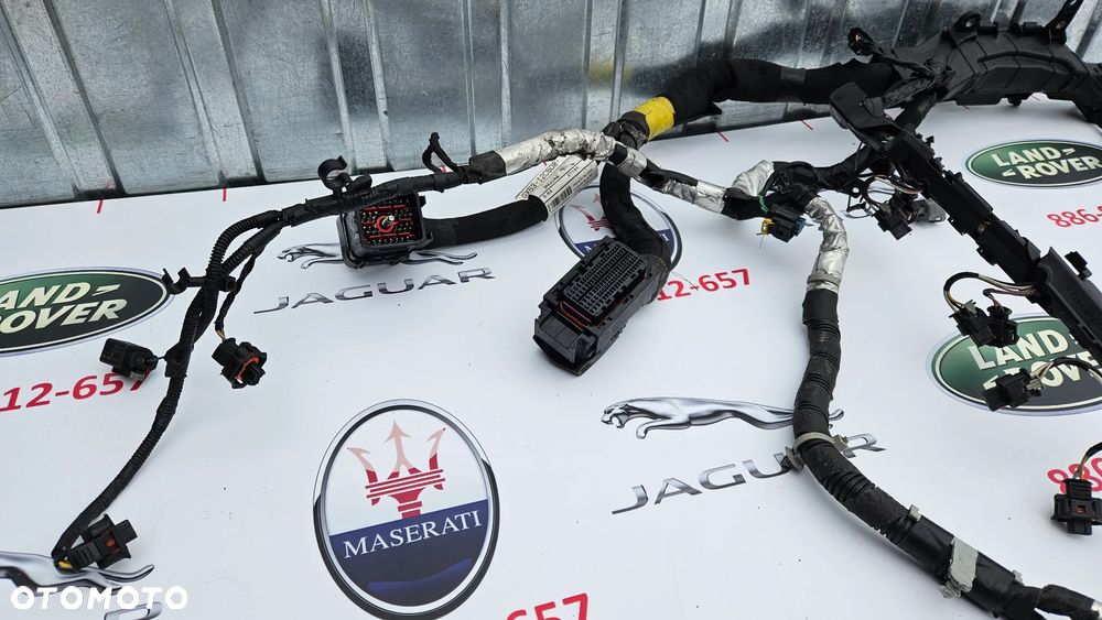 Jaguar XJ 351 LIFT 2015-2019 3.0 SC 306PS 340 KM  Instalacja silnika Wiązka Przewody GX53-12C508-BB - 5