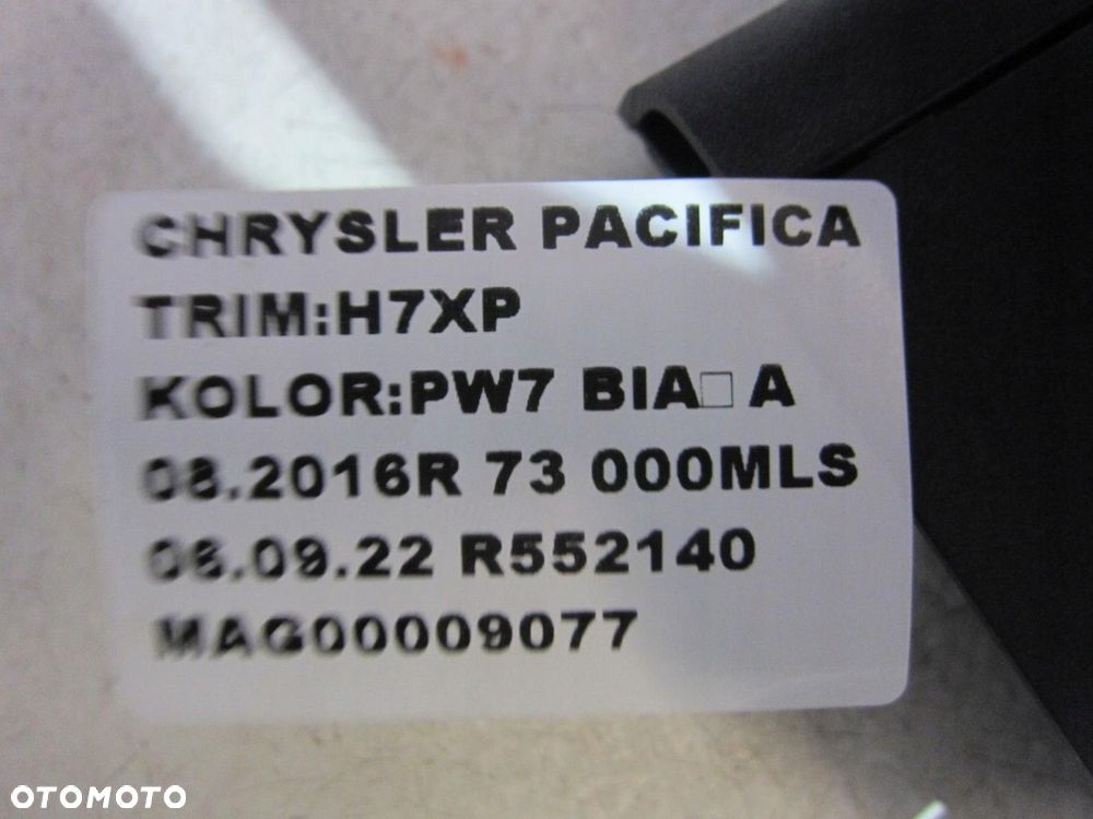 CHRYSLER PACIFICA 17R LUSTERKO WSTECZNE WEWNĘTRZNE - 11