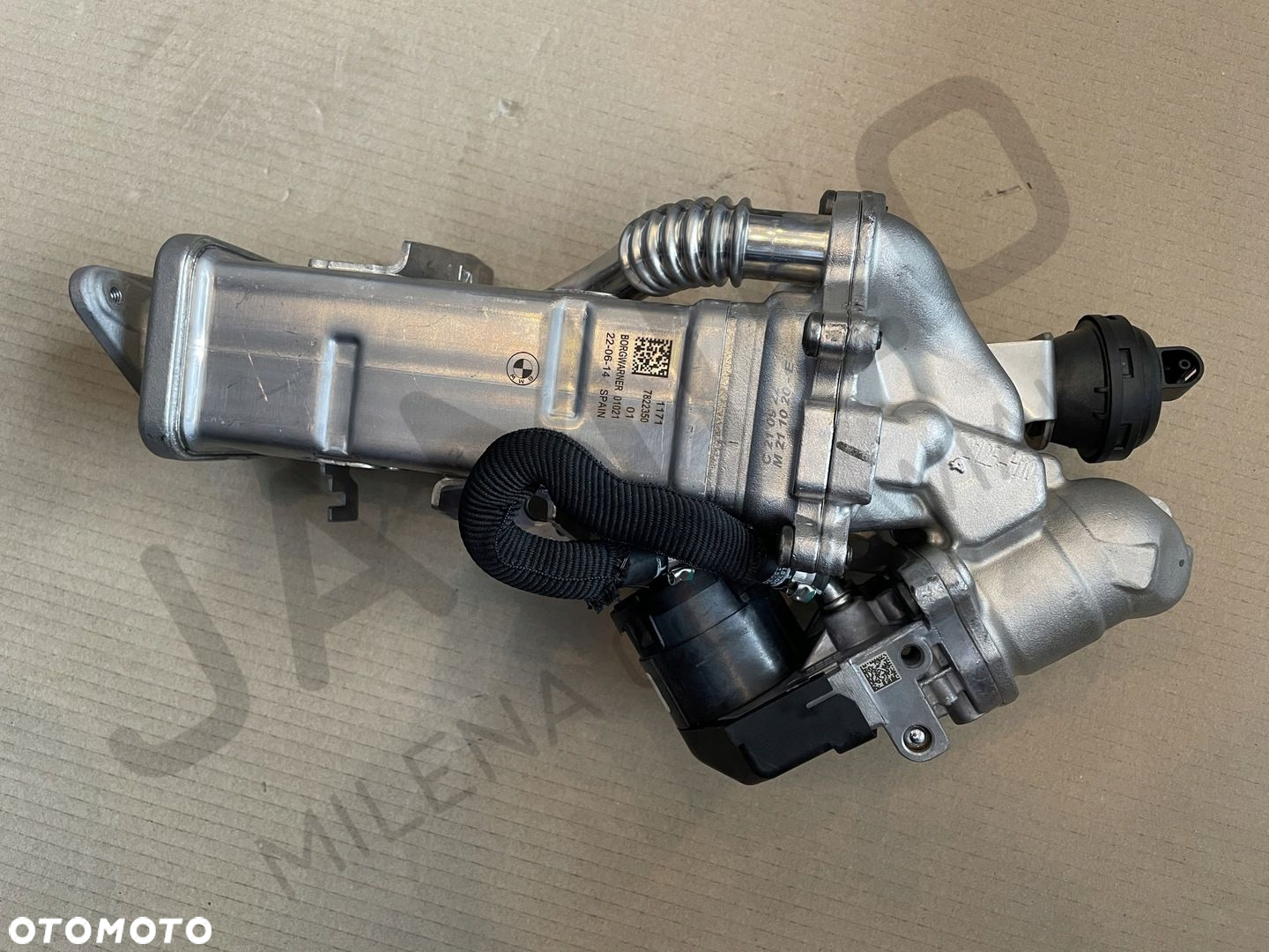 BMW CHŁODNICA SPALIN EGR N47 N57 N57D30A N57D30B 258KM 313KM F30 F15 F16 - 2