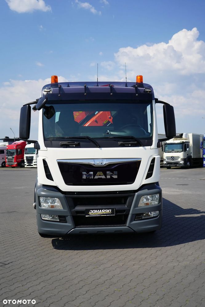 MAN TGS / 18.480 / E 6 / 4 X 4 / WYWROTKA + HDS / PALFINGER PK 20001 / PILOT - 14