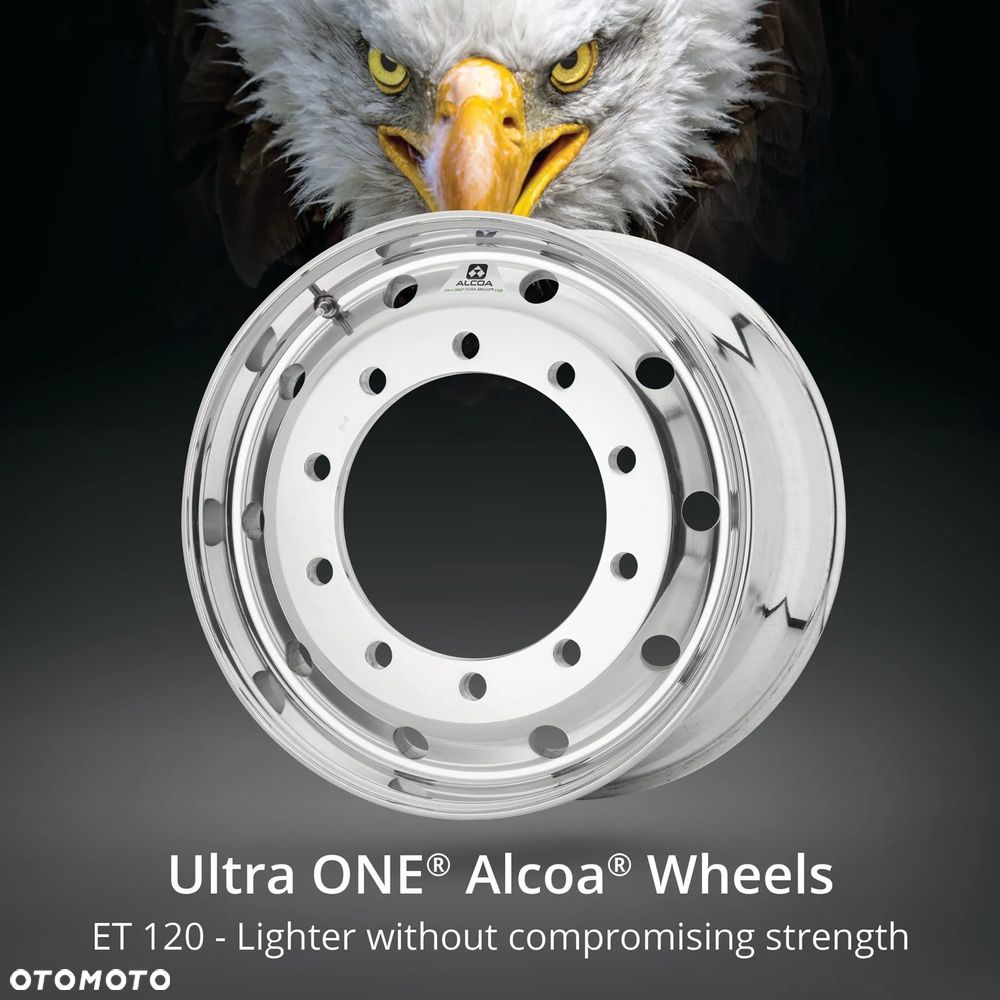 FELGA / MERCEDES / ET120 / 22,5 x 11,75 / Dura-Bright / KOSZTY FV / DOSTAWA GRATIS - 10