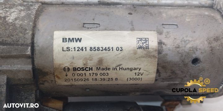 Electromotor 2.0D B47 8583451-03 BMW X3 F25 [facelift] [2014 - 2017] - 3