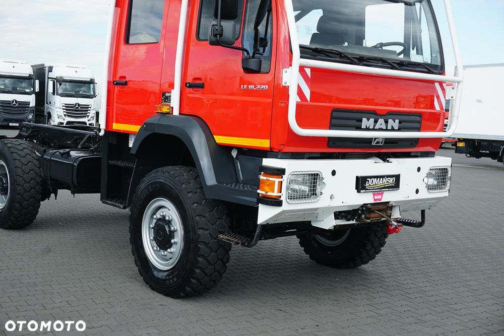 MAN / LE 220 / 4 X 4 / DOKA / DO ZABUDOWY / KAMPER - 20