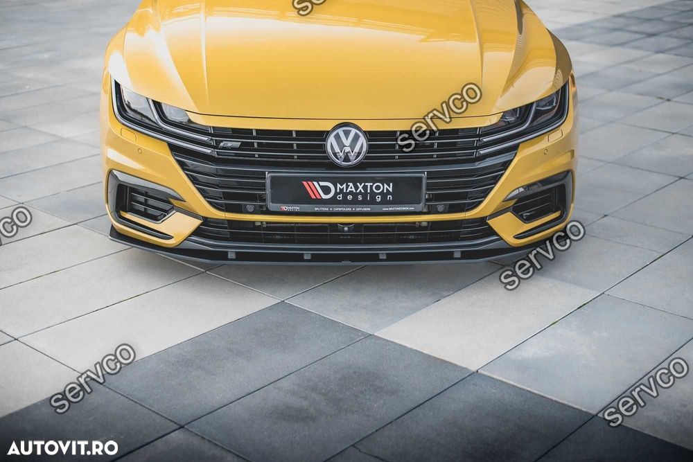 Prelungire bara fata Volkswagen Arteon R-Line 2017- v4 - Maxton Design - 2