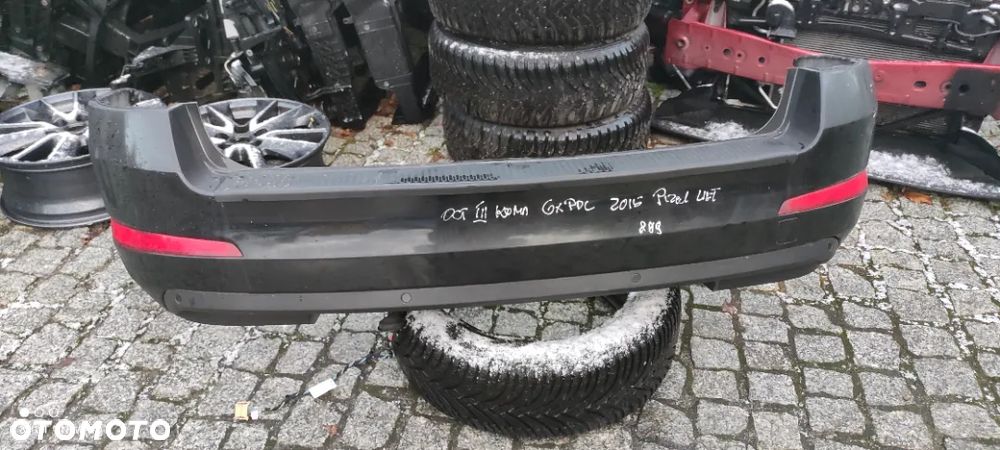 Skoda Octavia III kombi zderzak tył 6xpdc - 2