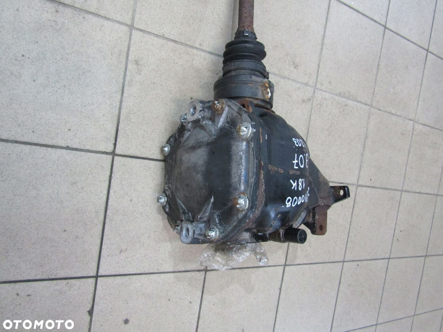 DYFER MOST TYŁ MERCEDES SLK R172 W172 1.8 CGI 3,07 - 9