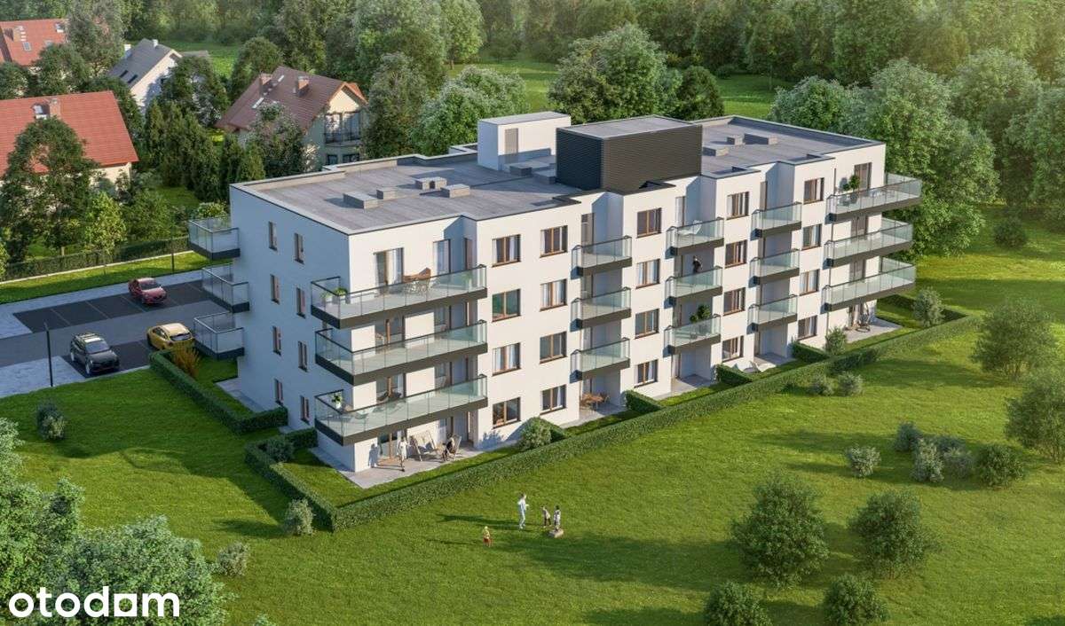 2-pokojowe mieszkanie 37m2 + ogródek Bez Prowizji - Pełny obrazek: 2/6
