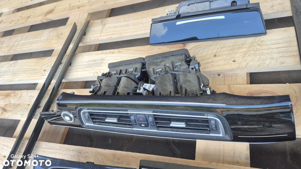 Listwy wewnętrzne BMW F02 individual Black piano komplet - 5