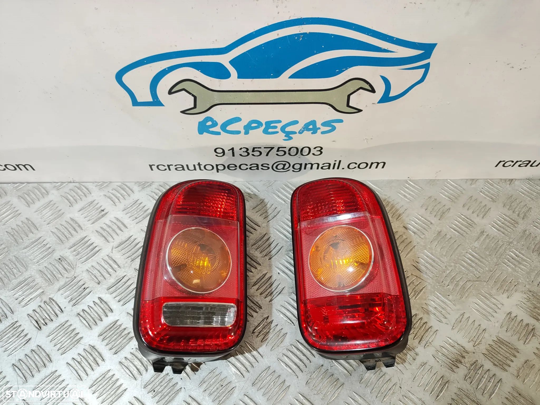 FAROLIM FAROLINS TRASEIRO TRÁS ESQUERDO DIREITO MINI COOPER R55 CLUBMAN 63212755115 2755115 63212755116 27551156 - 1