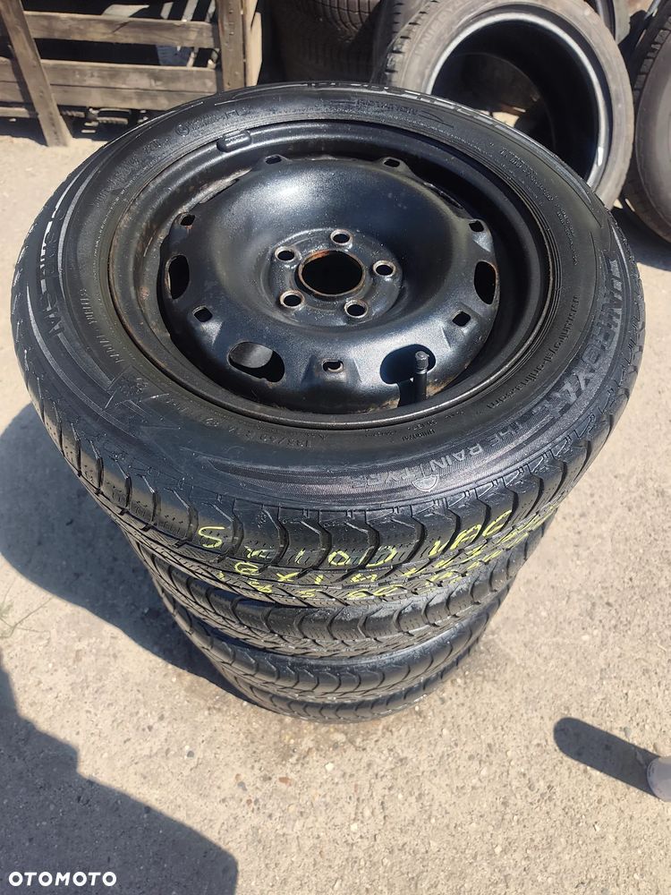 5x100 Felgi Stalowe Stal 14 Koła Zimowe Zima SKODA FABIA PRAKTIK ROOMSTER RAPID SEAT IBIZA CORDOBA TOLEDO IV 4 VW FOX POLO Legnica ALU-RAD 185/60 4mm - 2
