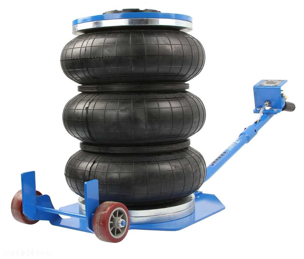 Podnośnik pneumatyczny 6T 3bałwankowy bałwanek poduszka M80128R NOWY - 8