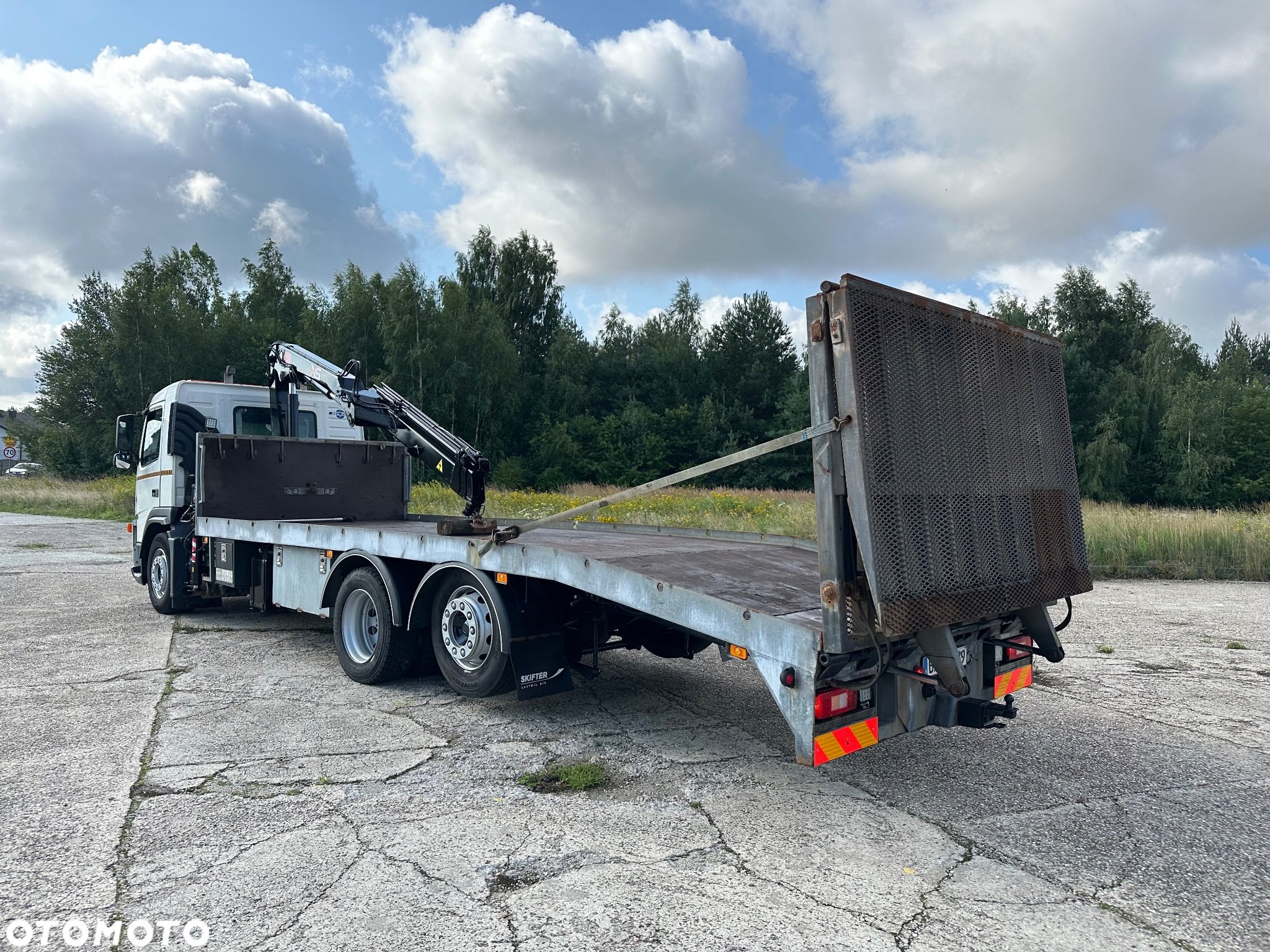 Volvo FM 340  HDS HIAB 099  LAWETA 8m. rampa hydrauliczna - 10