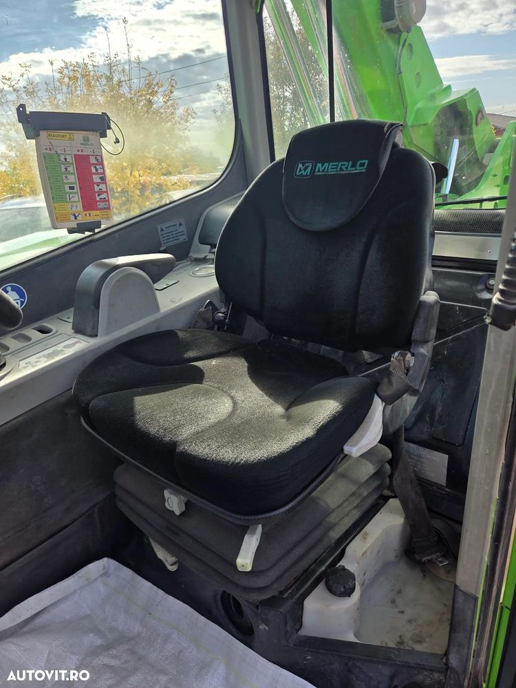 Merlo P60.10, TELESCOPIC la 10m, ridica 6tone, 2018, 2.5217h, furci, cupa, motor Deutz 110CP, cupa, latime 2,25m, 5,5m pe orizontala, STARE FOARTE BUNA, posibilitate leasing  2 ani-PROMOTIE 51.900 EUR+Tva - 21