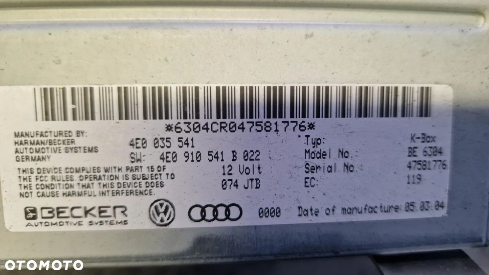 AUDI A8 D3 TUNER RADIA 4E0035541 - 4