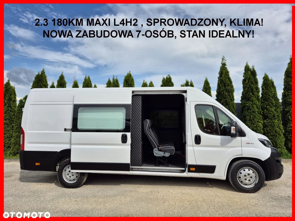 Fiat Ducato 2.3 180KM Maxi Nowa Zabudowa Dubel - 1