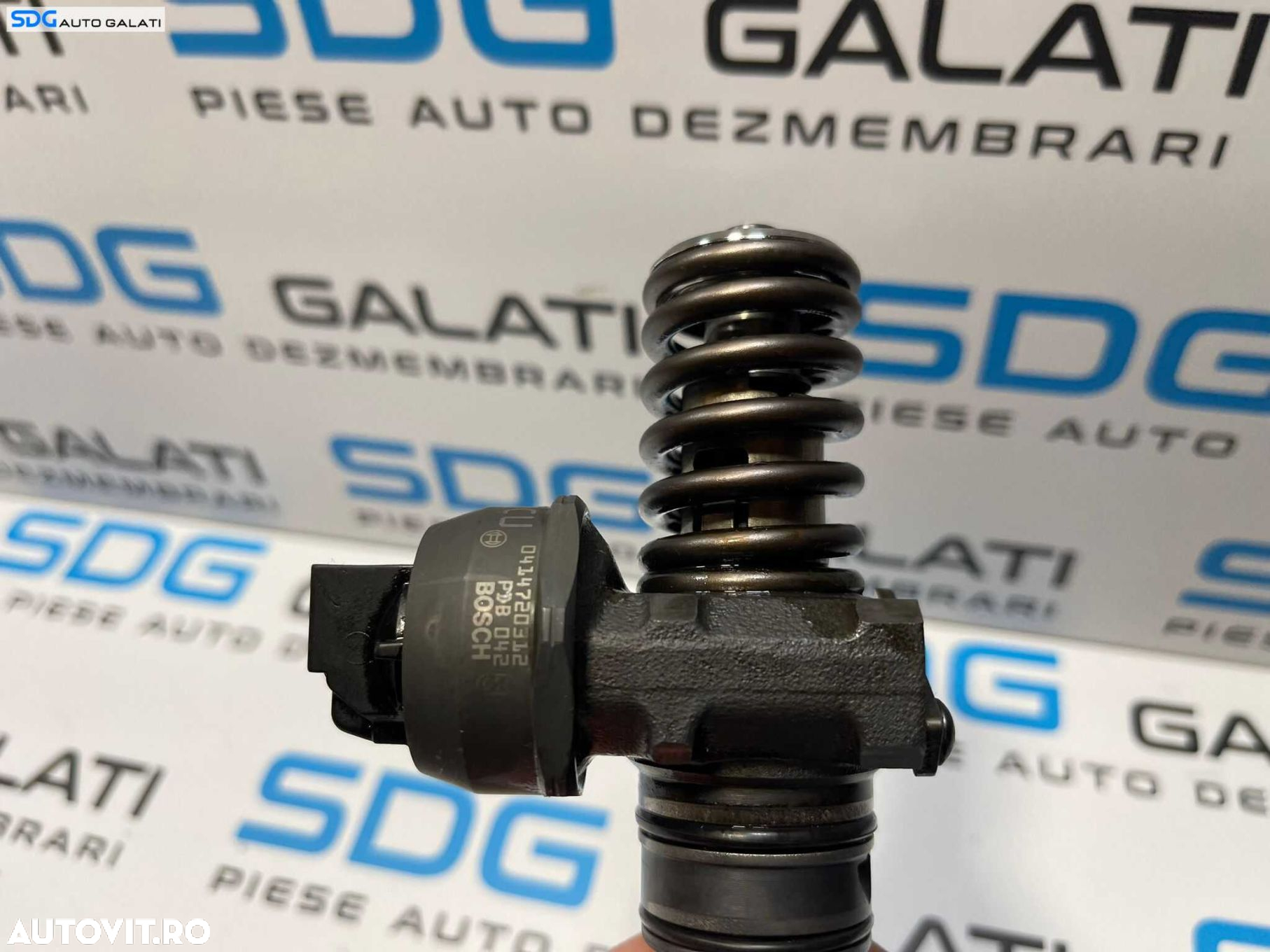 Injector Injectoare Pompa Pompe Diuza Volkswagen Golf 5 2.0 TDI BMM 103KW 140CP 2004 - 2008 Cod 038130073BQ CU 0414720312 [B3991] - 5