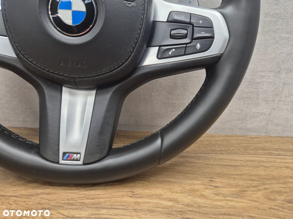 BMW G30 G31 G11 G05 G06 G07 KIEROWNICA M-PAKIET SKÓRA ŁOPATKI TEMPOMAT - 5