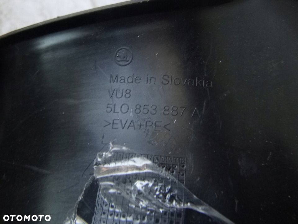CHLAPACZ PRZÓD LEWY SKODA YETI NADKOLE OSŁONA - 2