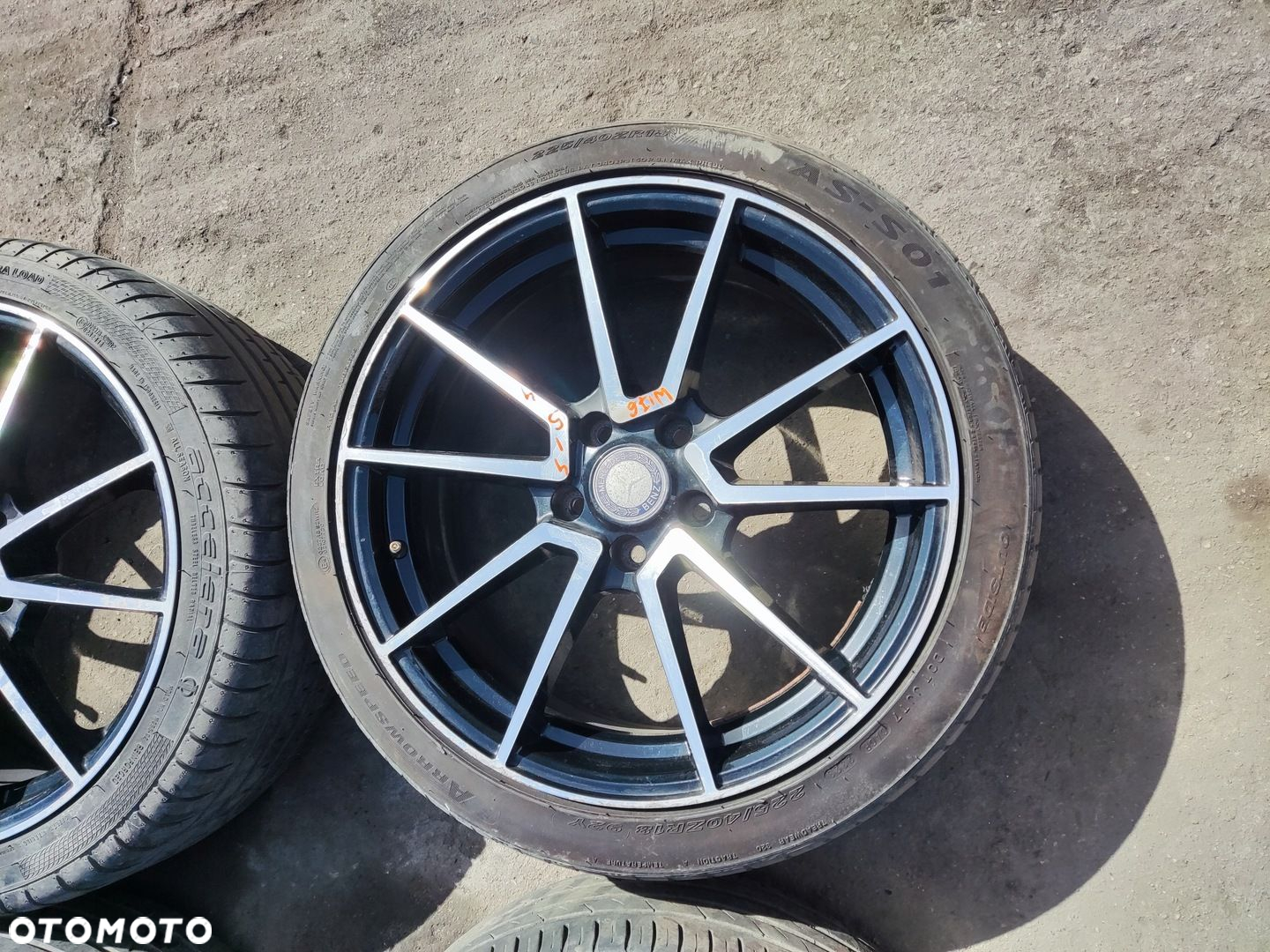 MERCEDES A KLASA W176 FELGI ALUMINIOWE 18 KOMPLET - 11