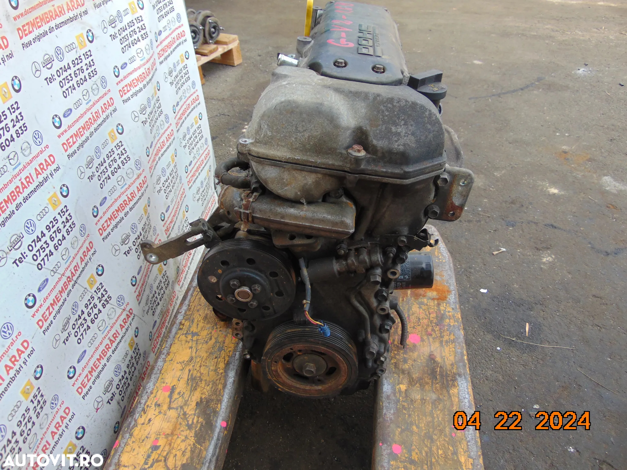 Bloc motor Suzuki grand vitara 1.6 benzina m16a bloc motor ambielat sx4 fiat sedici vitara 1.6 - 5