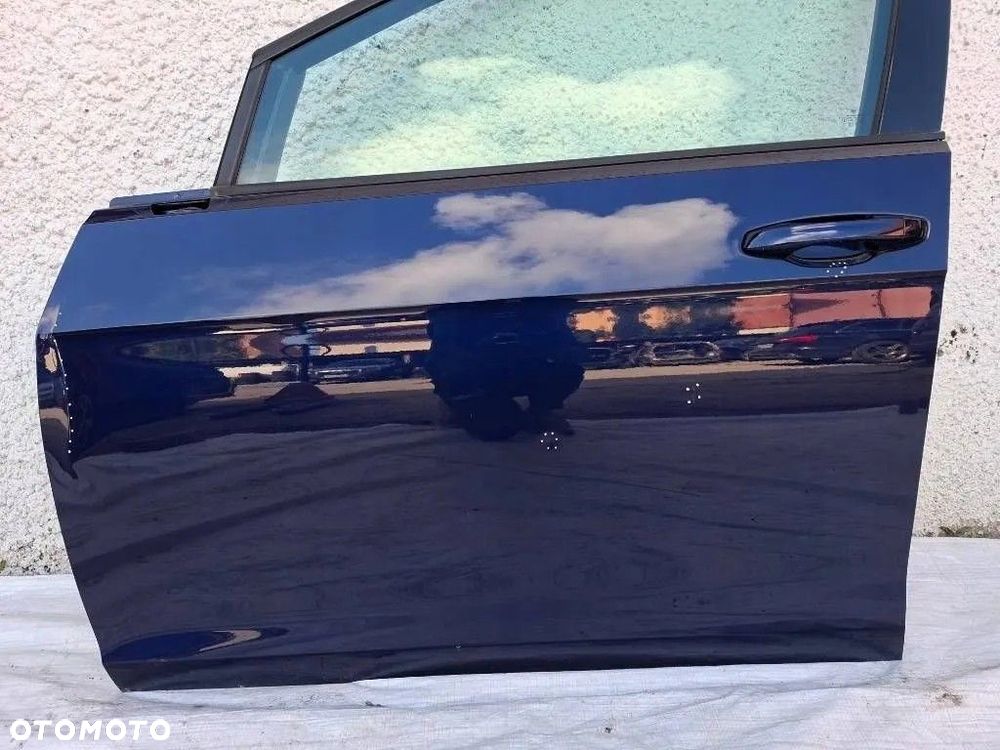 Volkswagen Golf VII 2018 lift Drzwi przednie lewe tylnie LC5B granatowe - 7