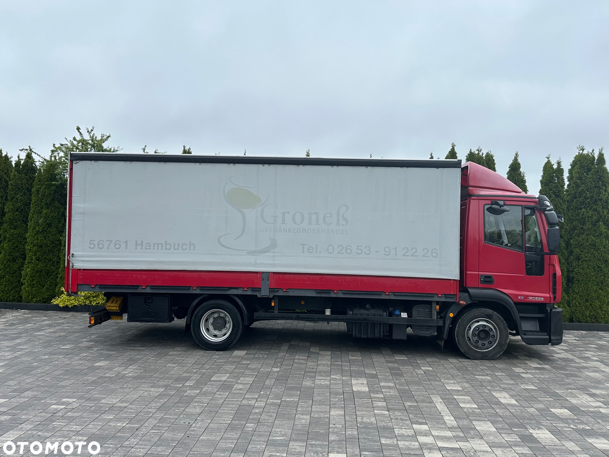Iveco /  EURO CARGO / 120E28 / E5 / 124 tyś.km./ Burto-firanka / - 9
