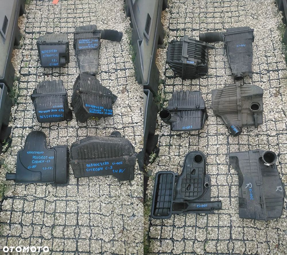 CITROEN PEUGEOT OBUDOWA FILTRA POWIETRZA - 1