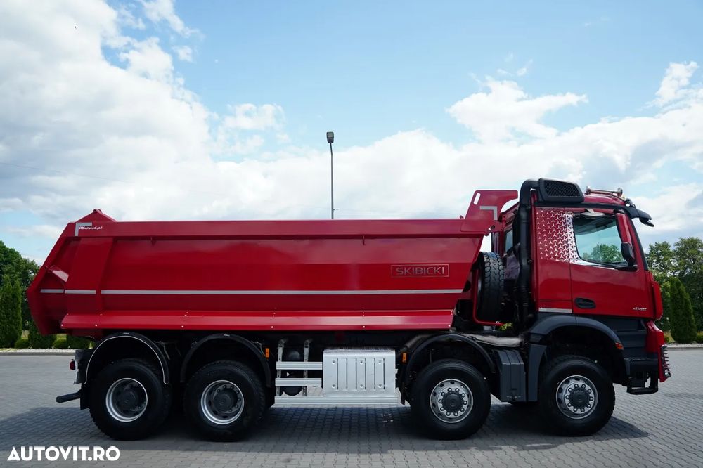 Mercedes-Benz AROCS 4145 / 8x8 / BASCULATOR SPATE / SKIBICKI / EURO 6 - 12