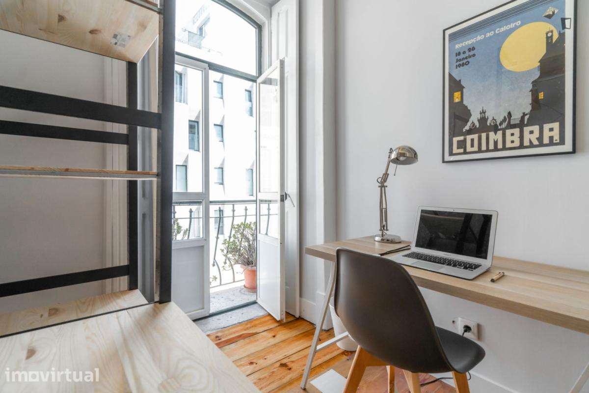 Quarto - localizado em Anjos Lisbon - Grande imagem: 3/13