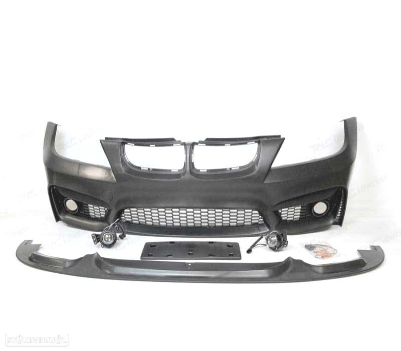 PARA-CHOQUES FRONTAL BMW E90 E91 LCI 08-12 LOOK M4 + SPOILER FRONTAL - 2