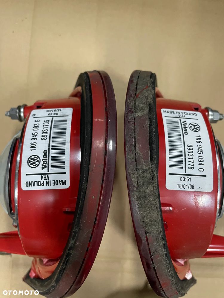 VW GOLF V VI HB KLAMKA ZAMEK RYGIEL SILNICZEK LAMPA LEWA PRAWA TYŁ osprzęt klapy - 2
