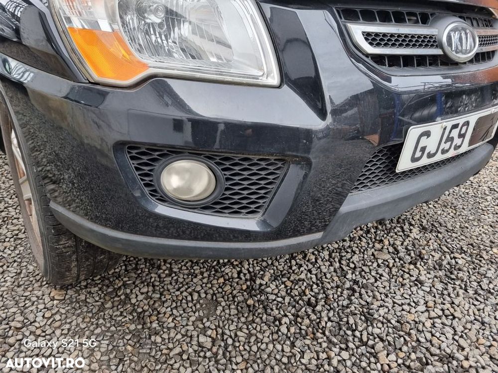 Bara fata Kia Sportage II 2006 - 2010 Black Pearl 1K (1431) Diesel model fara spalatoare ... - 3