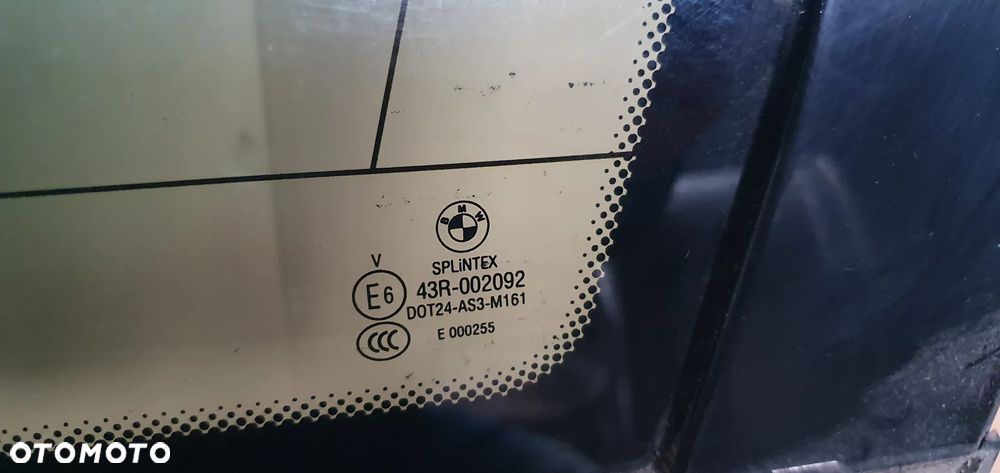 Szyba karoseryjna prawy tył tylna prawa BMW 5 E61 AS3 - 4
