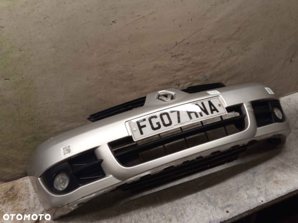 @ ZDERZAK PRZÓD PRZEDNI RENAULT CLIO 2 II LIFT FL CAMPUS TED69 SREBRNY - 4