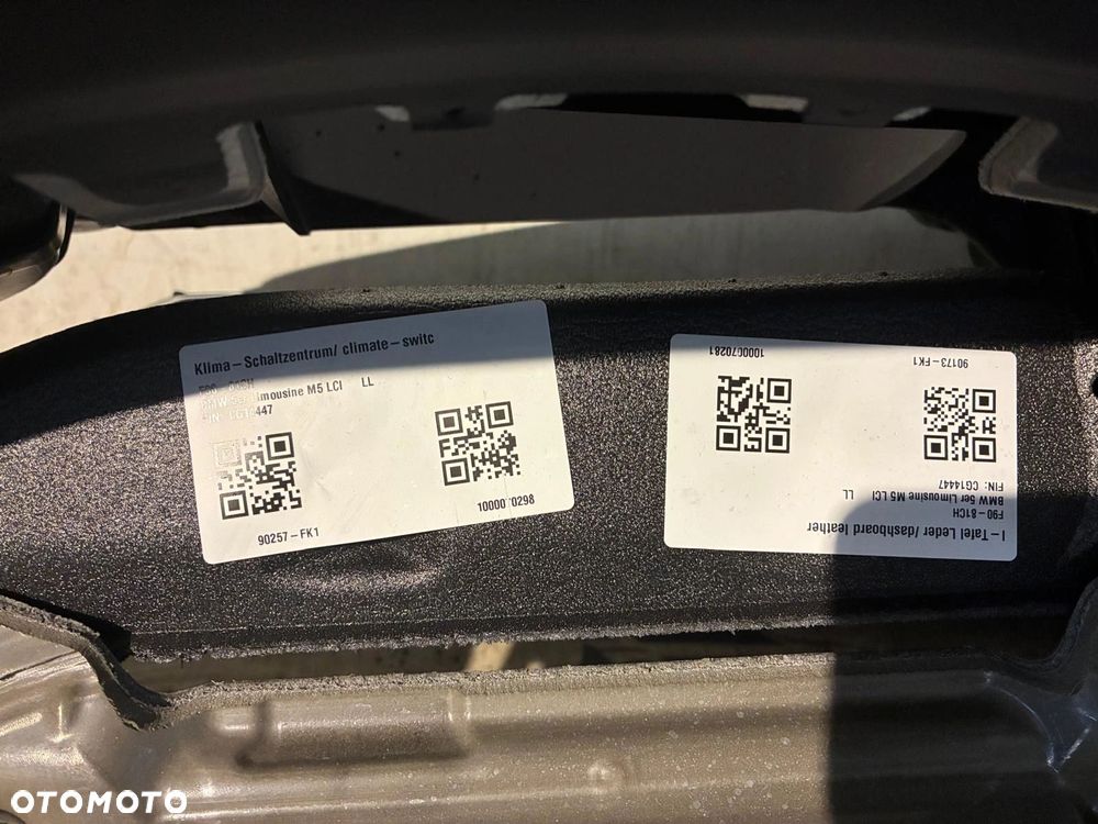 DESKA ROZDZIELCZA KOKPIT KONSOLA BMW G30 G31 M5 F90 MERINO LIFT HUD - 14