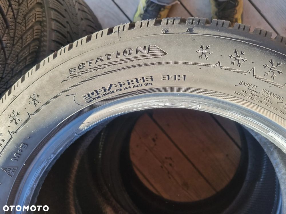 Opony DUNLOP WINTER SPORT 5 205/55R16 2021r 2x6,4mm bdb stan - 7