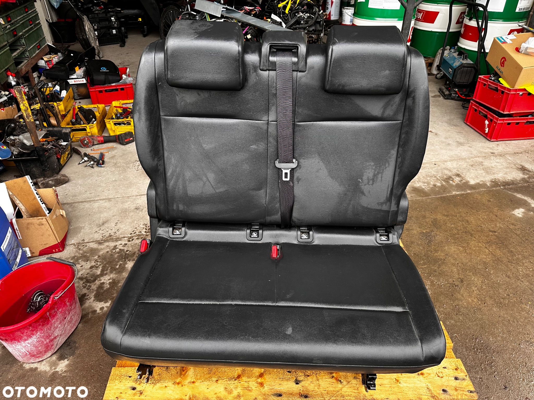 Komplet foteli SKÓRA 9 osobowy+szyny Toyota Proace Peugeot Traveller. - 9