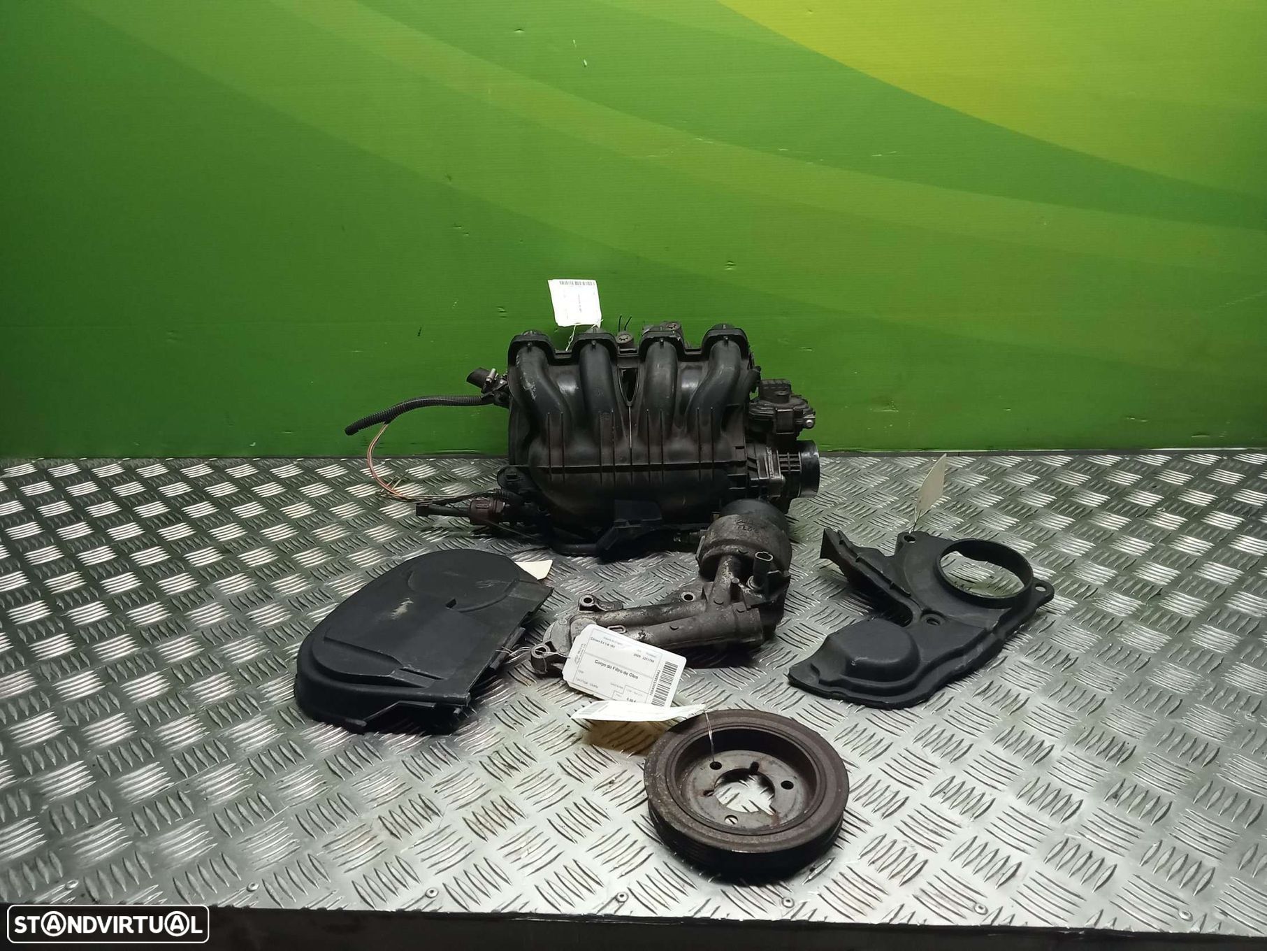 Reparação Peças Motor Citroen C4 1.4i 16V 2005 Ref KFU - 1