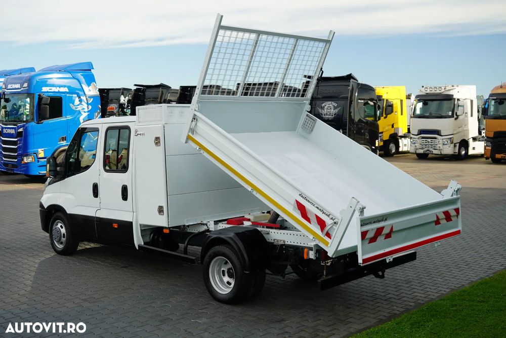 Iveco DAILY 35-180 / BASCULĂ DIN ALUMINIU / CU 6 LOCURI / DOUĂ / MANUALĂ / IMPORTATĂ - 6