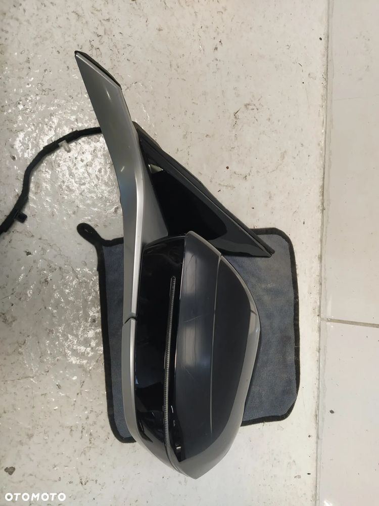 BMW 5 G60 G61 LUSTERKO ZEWNĘTRZNE LEWE ASFERYCZNE ASYSTENT 9+6 PIN KOMPLETNE UK ORYGINAŁ - 6